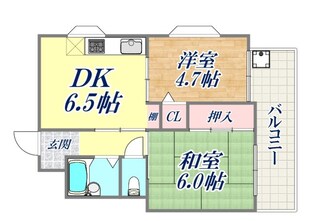 アミティ御影の物件間取画像